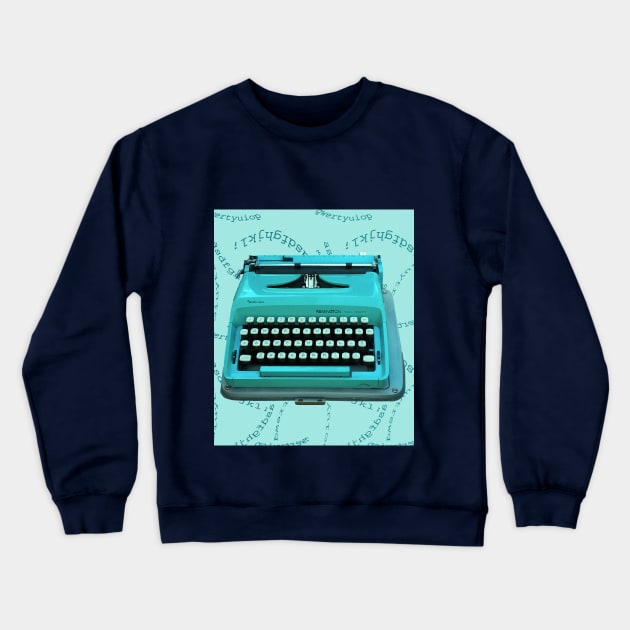 Write on Typing 101 Crewneck Sweatshirt by Nina May Design Studio